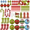 R N' D Toys Elf Ornament Set – Christmas Elves Shatterproof Balls and Elven Hanging Ornaments for Indoor or Outdoor Christmas Tree, Holiday Party, Home Décor - 67 Piece Set